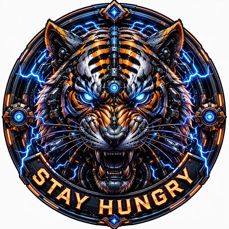 Epic Mythical Emblem Typography