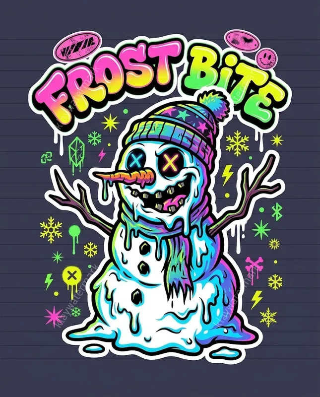 Y2k Streetwear Christmas Vectors