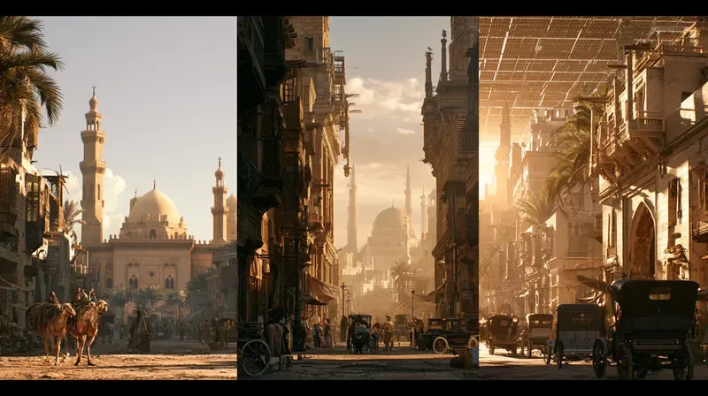 Streets Through Time Art Generator