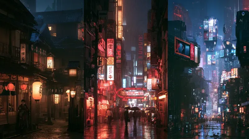 Streets Through Time Art Generator