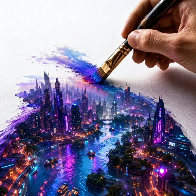 Painted Worlds Illusions