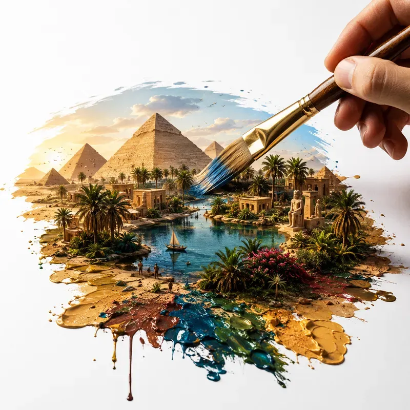 Painted Worlds Illusions