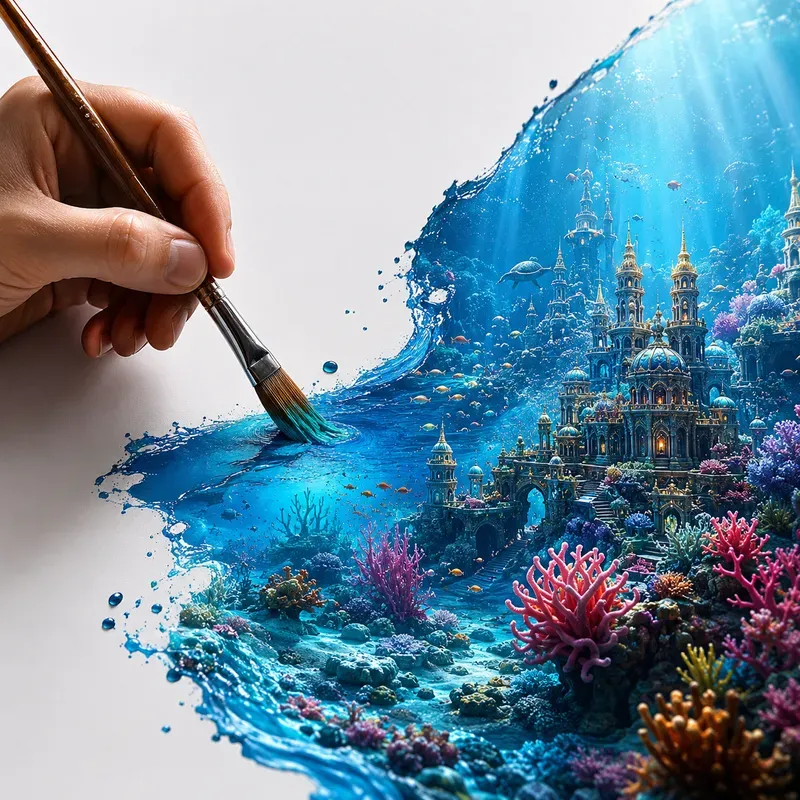 Painted Worlds Illusions