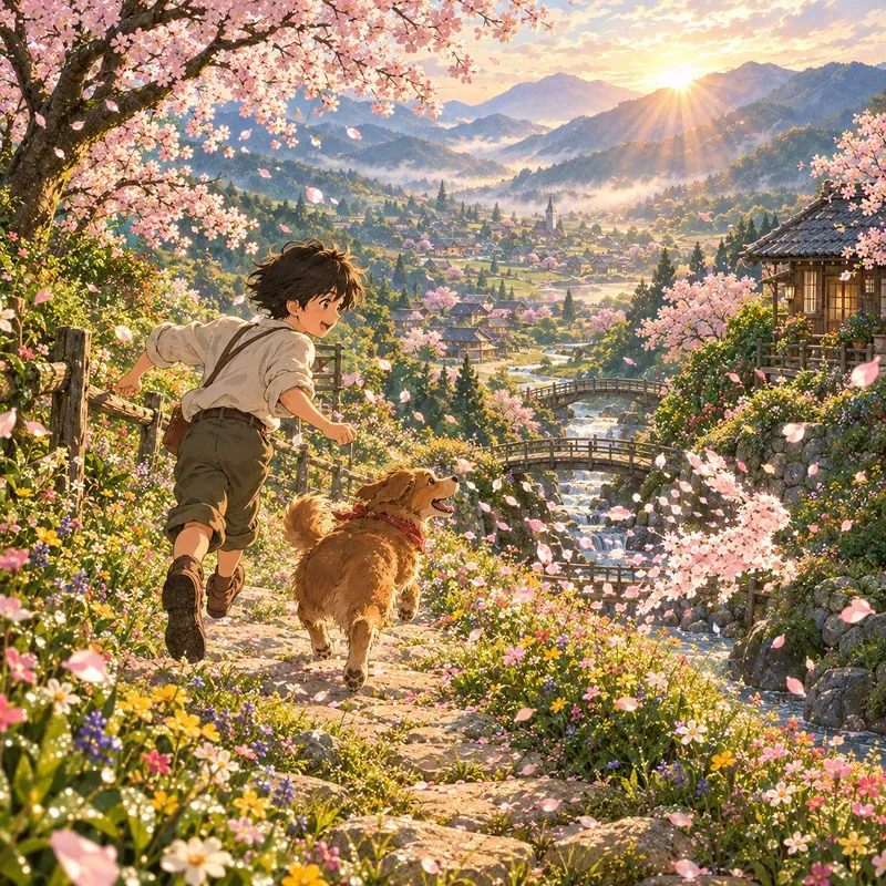 Sunrise Meadow Walks