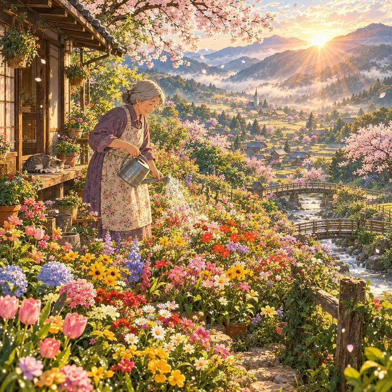 Sunrise Meadow Walks
