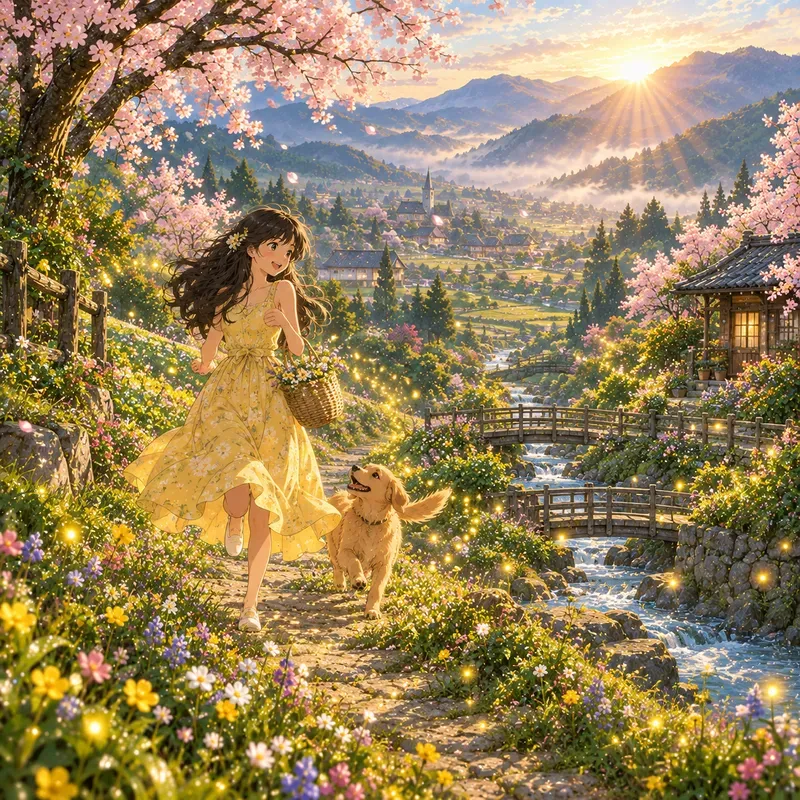 Sunrise Meadow Walks