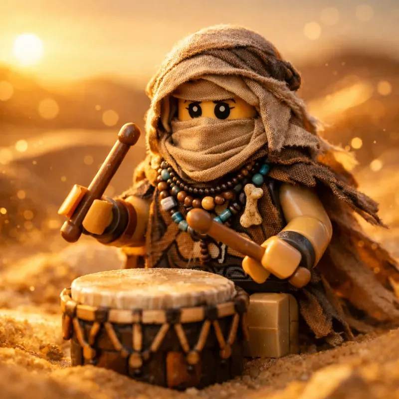 Cinematic Lego Rhythm Scenes
