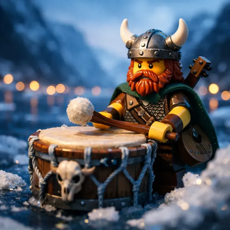 Cinematic Lego Rhythm Scenes