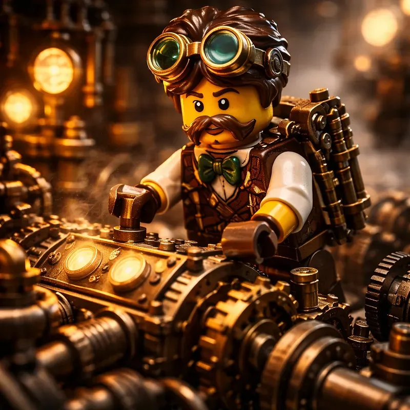 Cinematic Lego Rhythm Scenes