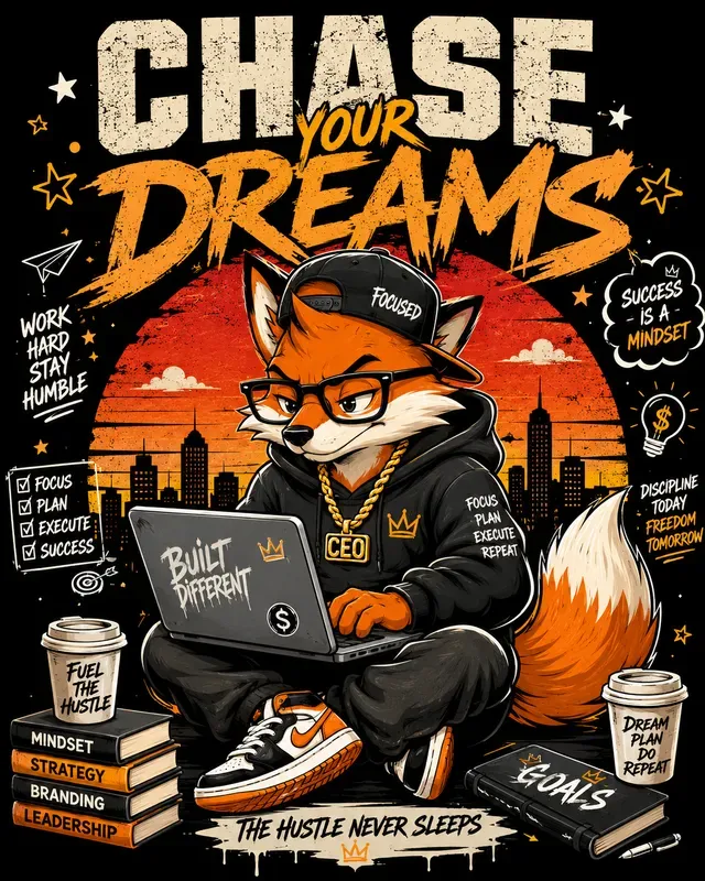 Urban Hustle Mascot Tshirts