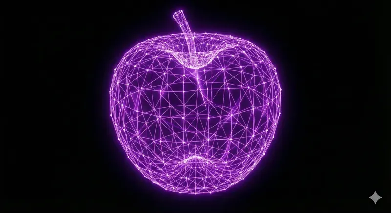 Neon Plexus 3D Wireframes