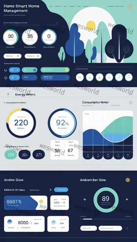 Landing Page Smart Home Dashboards