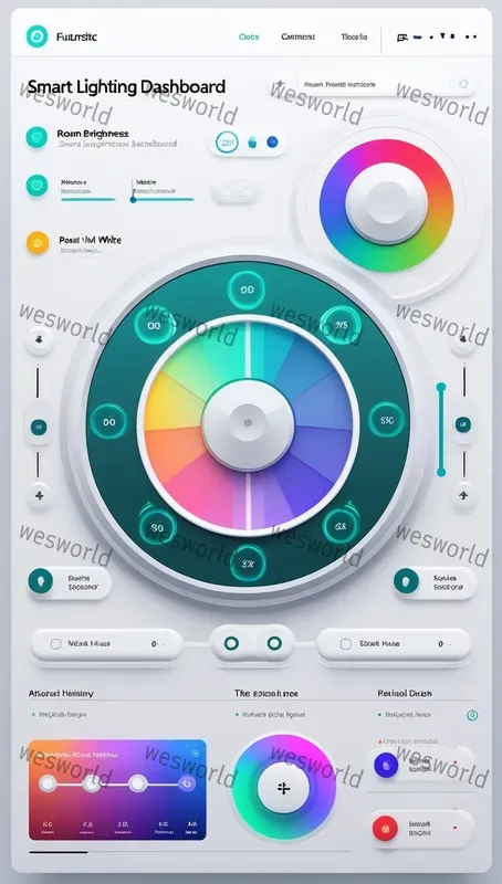 Landing Page Smart Home Dashboards