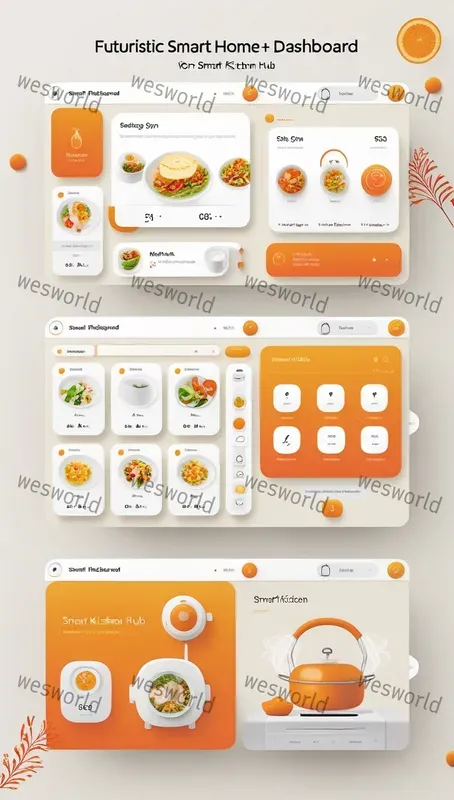 Landing Page Smart Home Dashboards