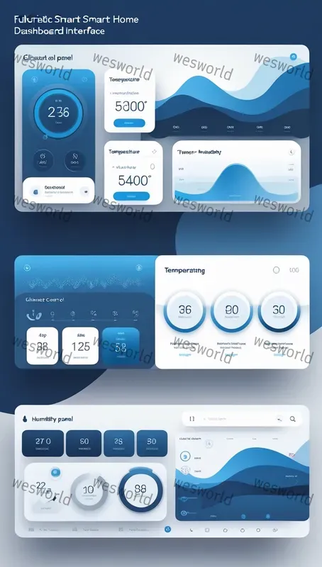 Landing Page Smart Home Dashboards
