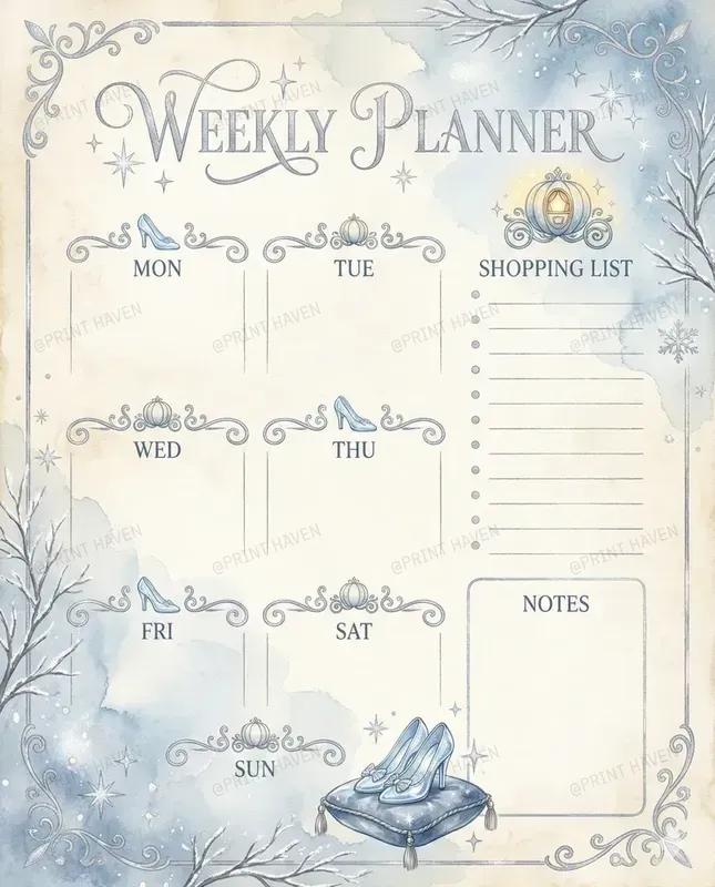 Customizable Weekly Holiday Planners Pro