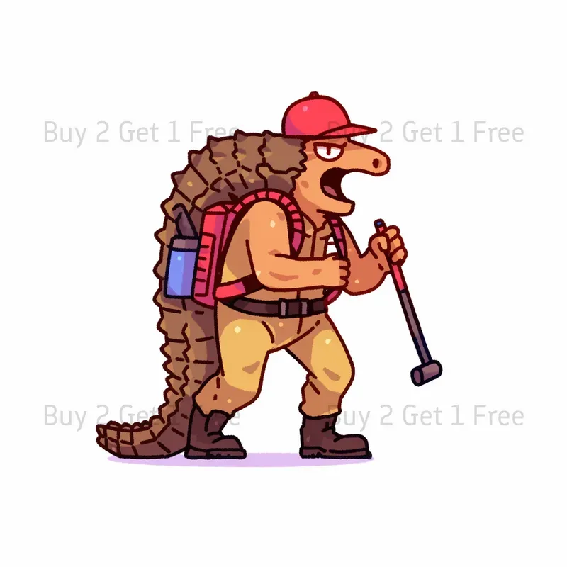 Kawaii Icon Animal Characters Clipart
