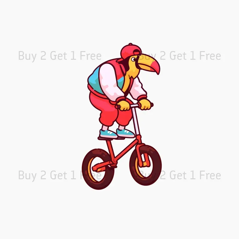 Kawaii Icon Animal Characters Clipart