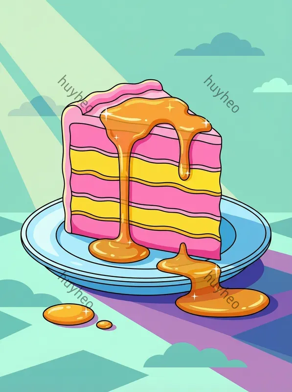 Modern Glossy Popart Illustrations