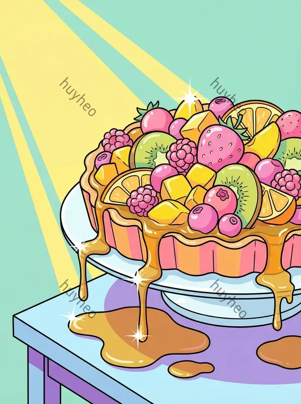 Modern Glossy Popart Illustrations