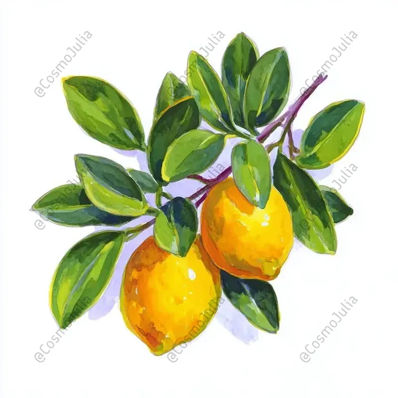 Rustic Garden Harvest Watercolor Clipart