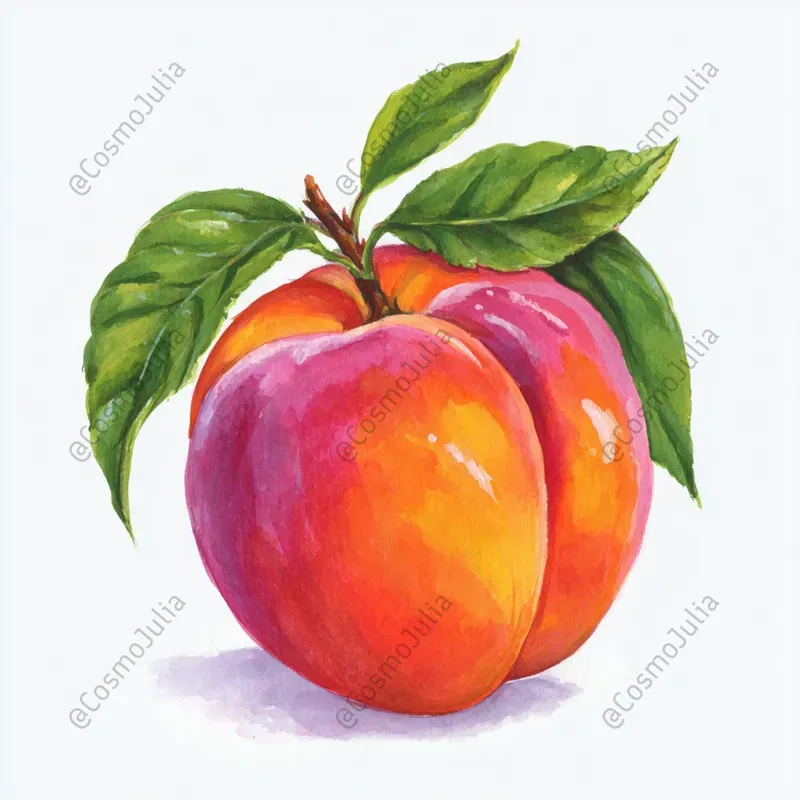 Rustic Garden Harvest Watercolor Clipart