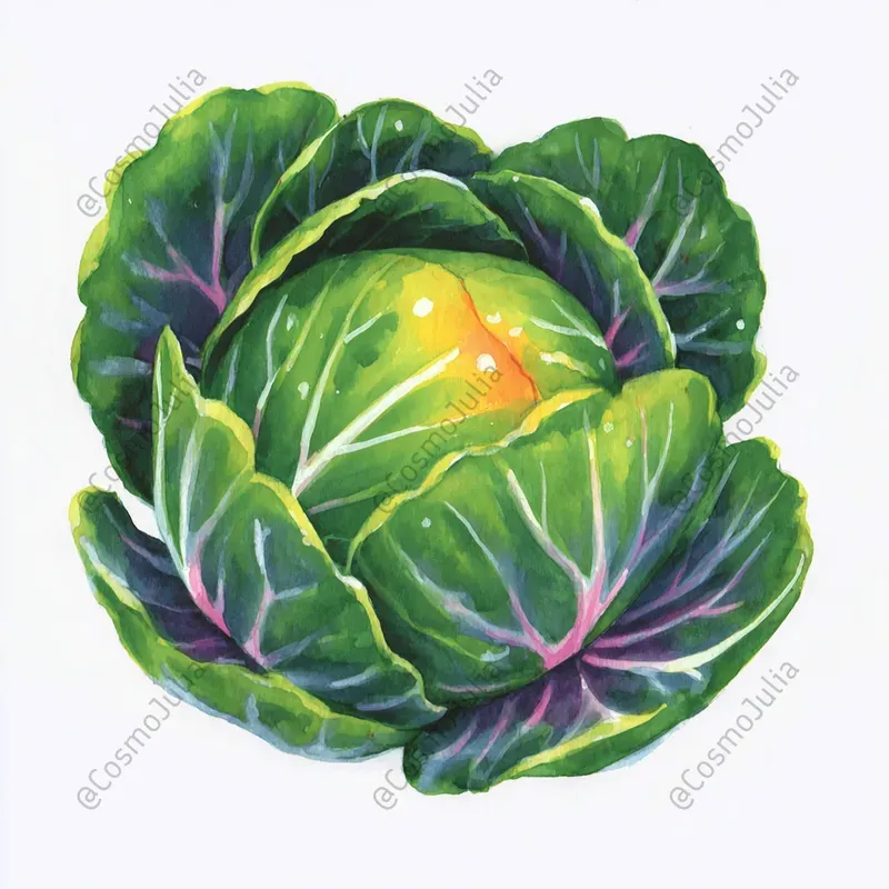 Rustic Garden Harvest Watercolor Clipart