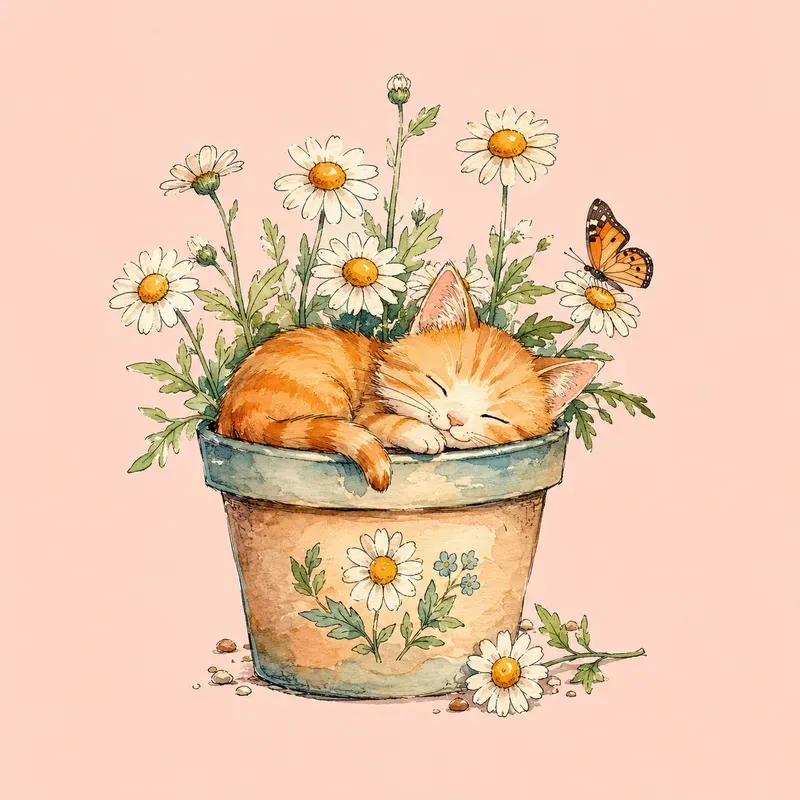 Whimsical Handdrawn Still Lifes