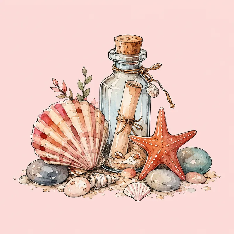 Whimsical Handdrawn Still Lifes
