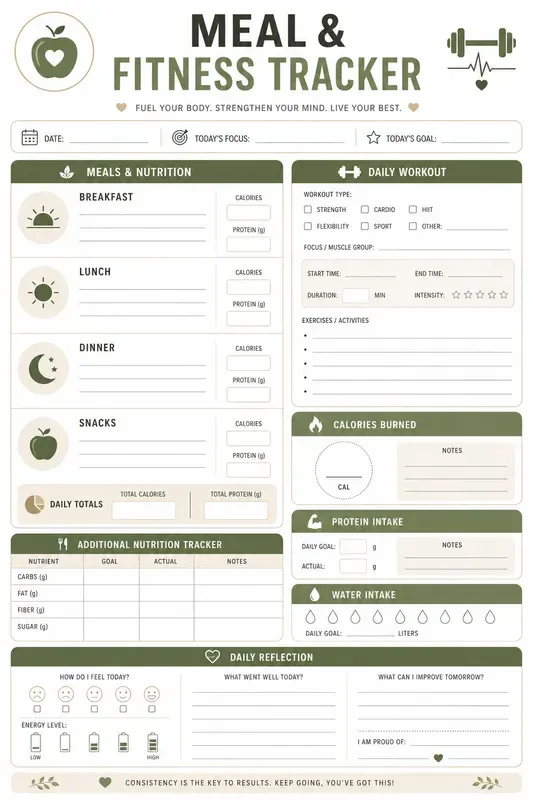 Professional Fitness Health Planners