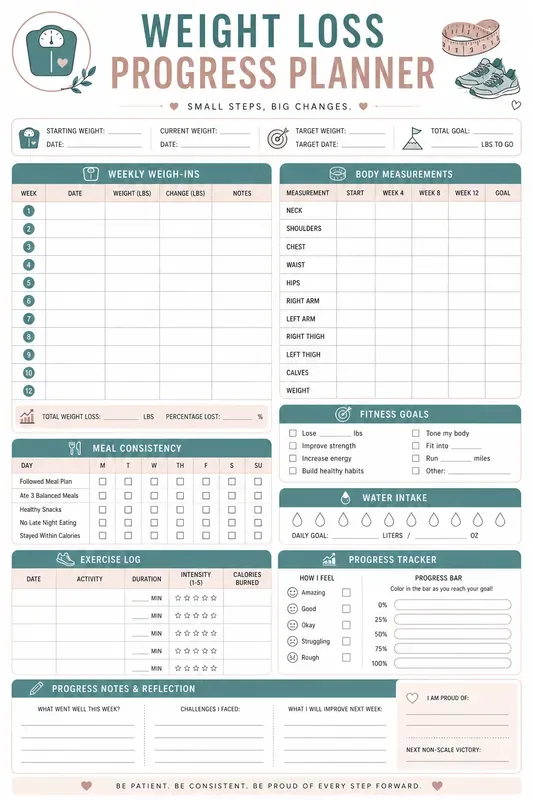 Professional Fitness Health Planners