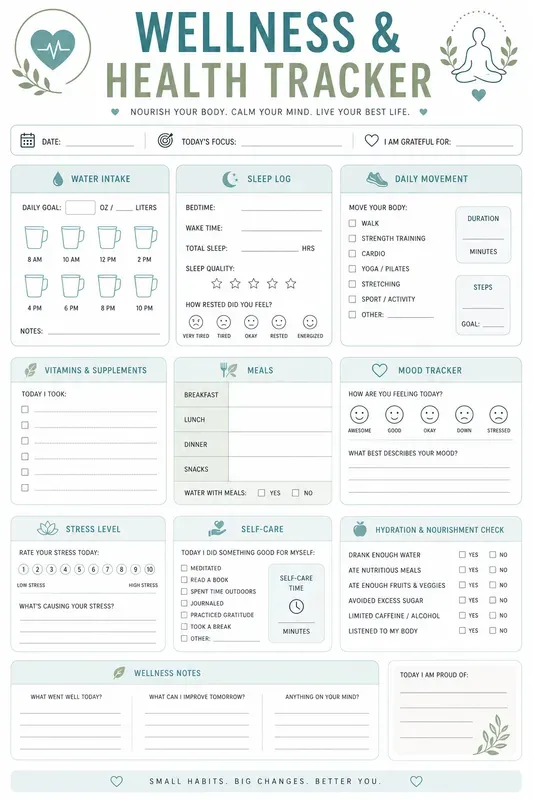 Professional Fitness Health Planners