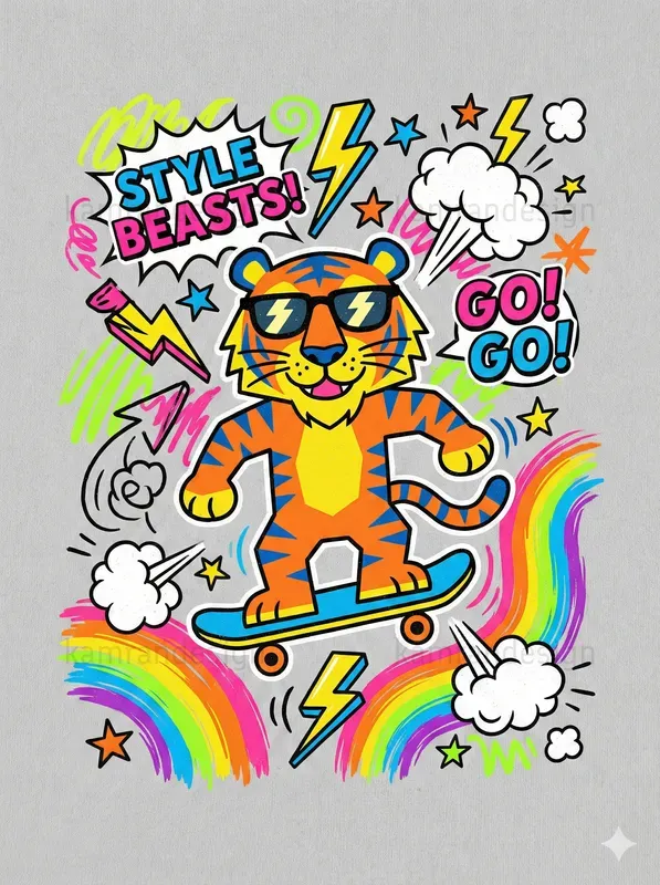 Fusion Vector Doodle Beasts