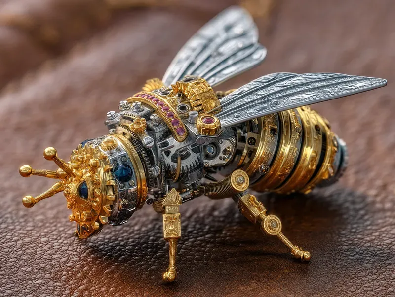 Mechanical Jewelry Insects