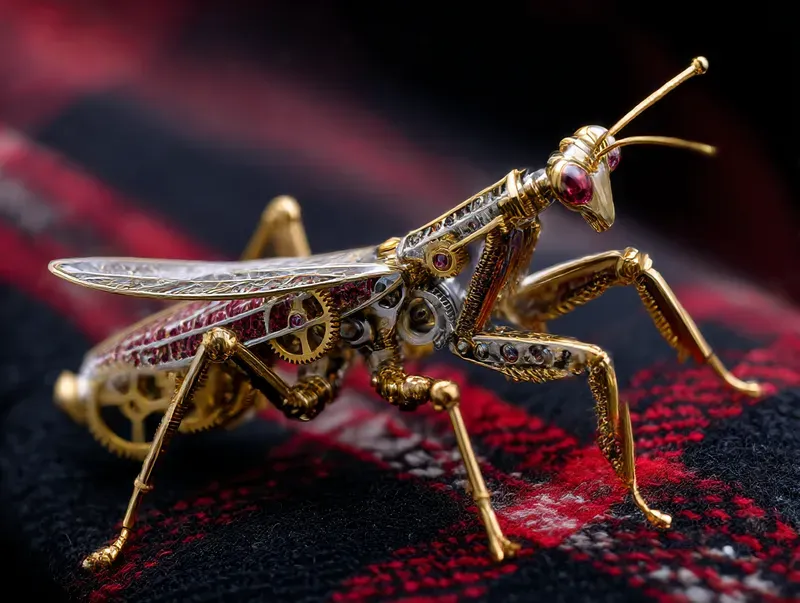 Mechanical Jewelry Insects