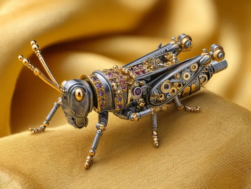 Mechanical Jewelry Insects