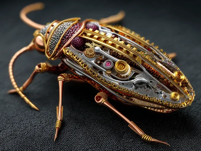 Mechanical Jewelry Insects