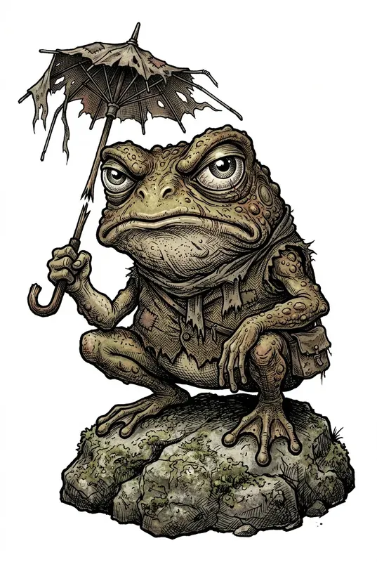 Cynical Character Sticker Generator