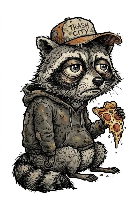 Cynical Character Sticker Generator