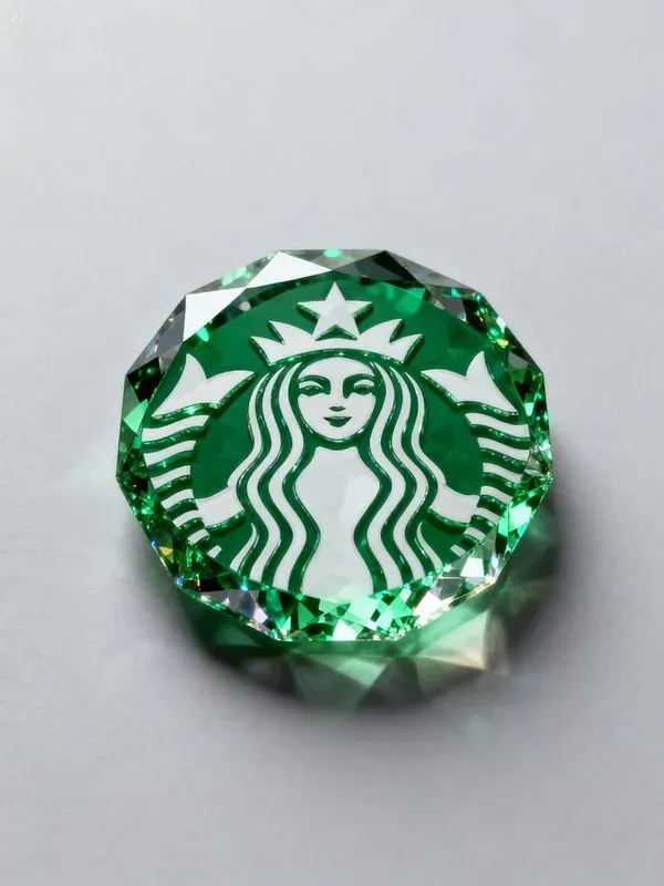 Luxury 3D Gemstone Emblem Renders