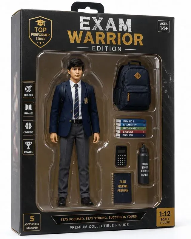 Exam Survivor Action Figure Generator