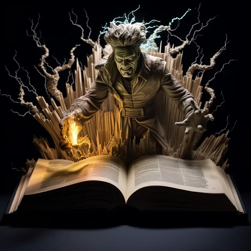 Movies Emerging From Magic Books