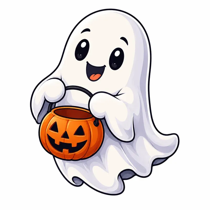 Cute Halloween Mascot Tshirt Prints
