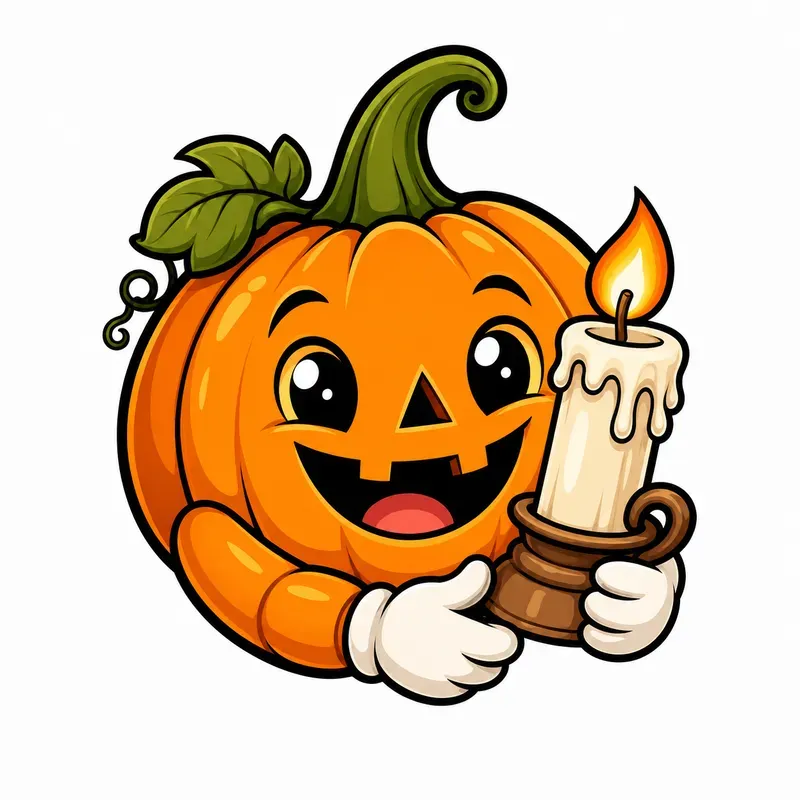 Cute Halloween Mascot Tshirt Prints