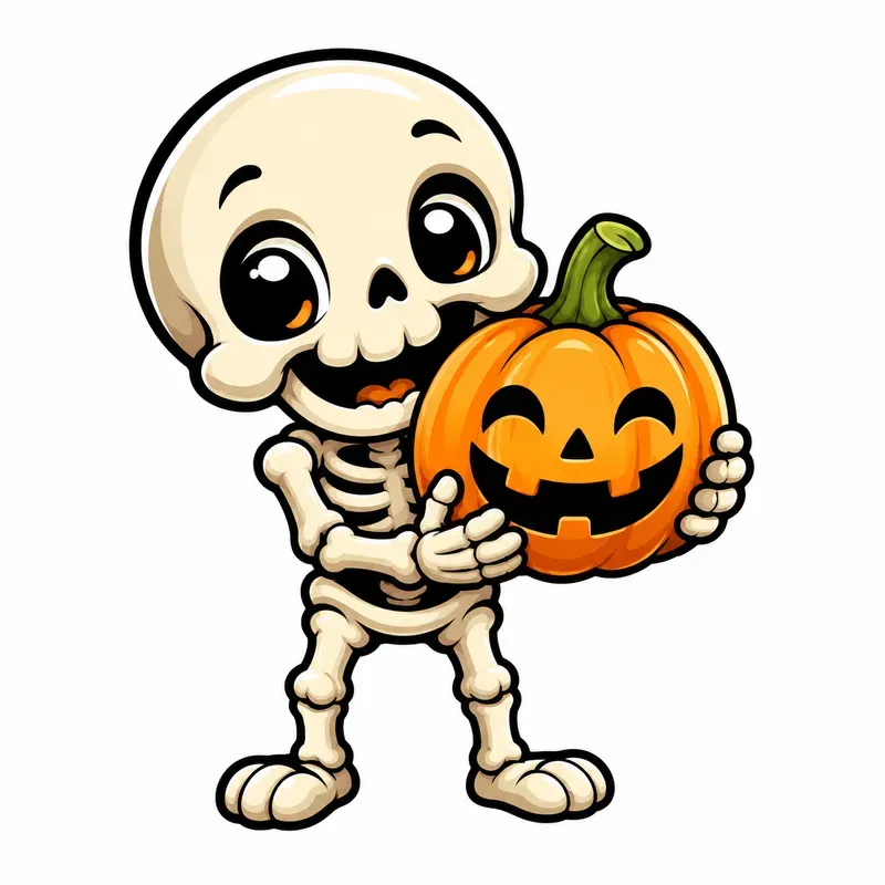 Cute Halloween Mascot Tshirt Prints