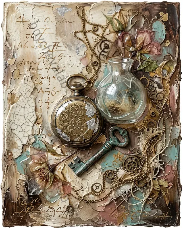 Surreal Mixed Media Fine Art