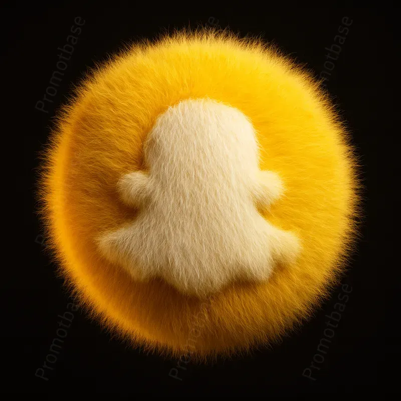 Fluffy Furry 3D Stylized Logo Icons