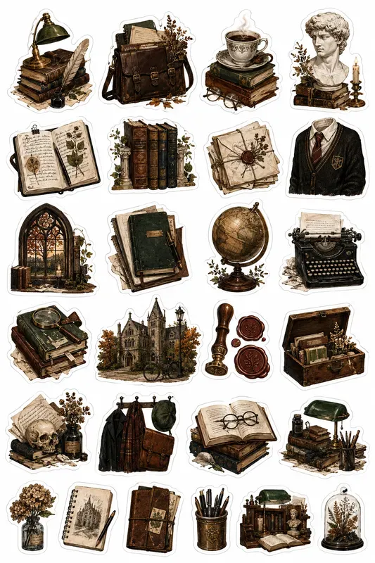 Illustrated Sticker Sheet Generator