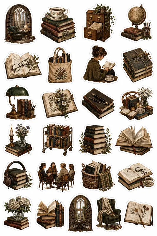 Illustrated Sticker Sheet Generator