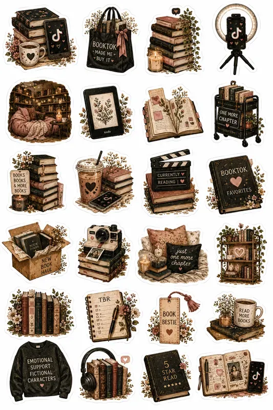 Illustrated Sticker Sheet Generator